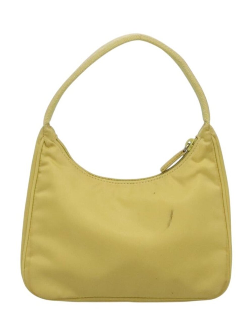 PRADA Accessory Pouch Nylon Yellow Gold - Picture 2 of 16